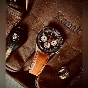 Dan Henry Limited Edition 1962 Reverse Panda Chronograph